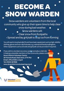 Become a snow warden
