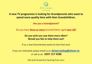Grandparents wanted