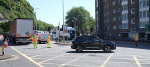 Traffic Management at Woolcomber Street for Operation Brock